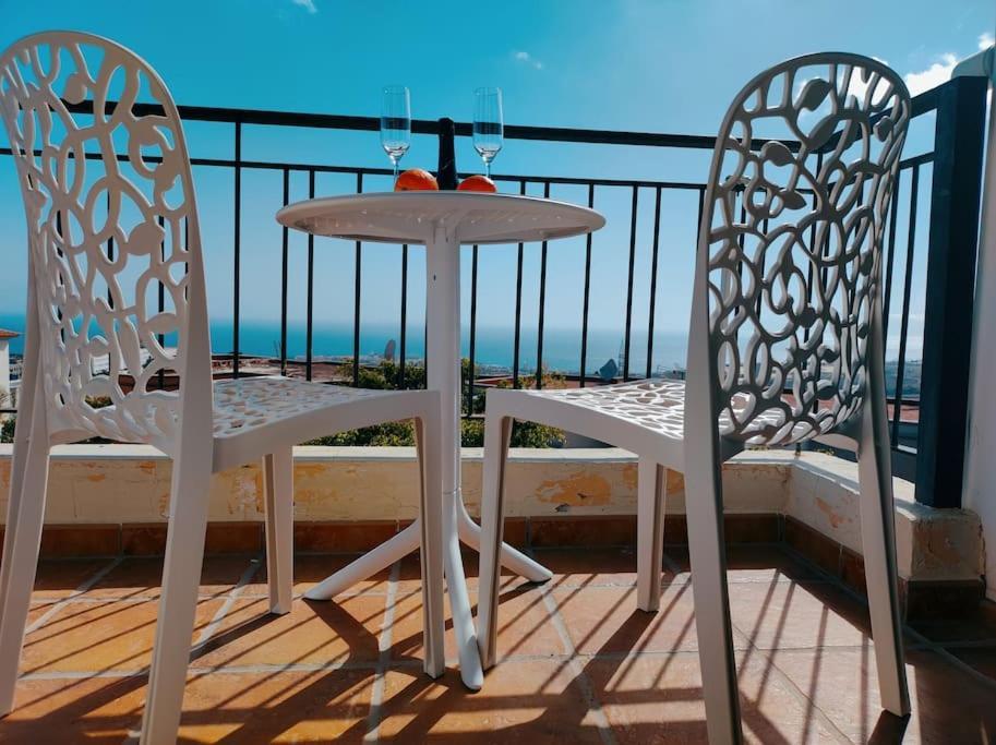 Private Pool 'Villa Vibe Tenerife' Sunset & Ocean View Chayofa Dış mekan fotoğraf