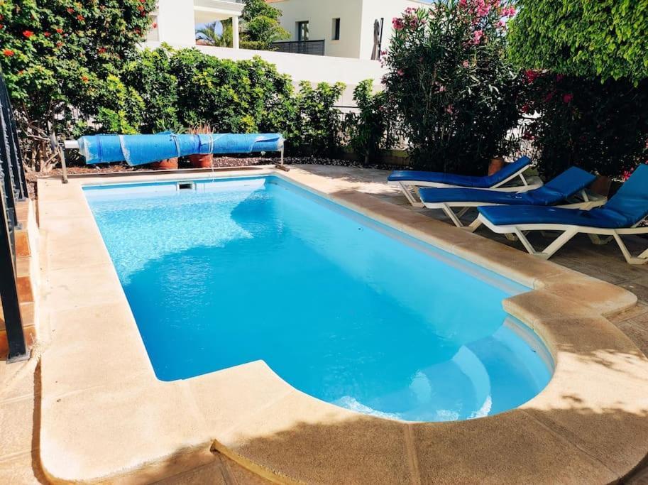 Private Pool 'Villa Vibe Tenerife' Sunset & Ocean View Chayofa Dış mekan fotoğraf